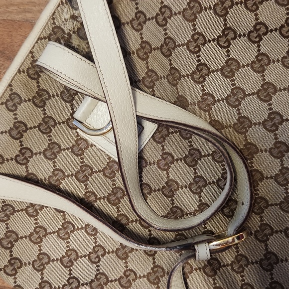 Gucci Crossbody Brown and Ivory - Picture 13 of 17